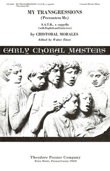 My Transgressions Peccantem Me by de Morales Cristoba - Ehret Walter - for