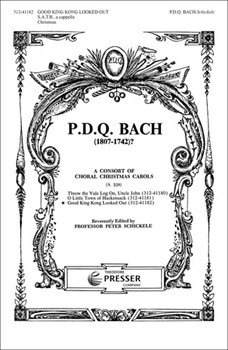 Good King Kong Looked Out by Bach P.D.Q. - Schickele Peter - for SATB