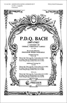 Good King Kong Looked Out by Bach P.D.Q. - Schickele Peter - for SAB a cappella