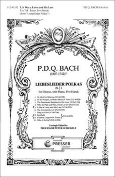 It Was A Lover & His Lass by Bach P.D.Q. - Schickele Peter - William Shakespeare for SATB