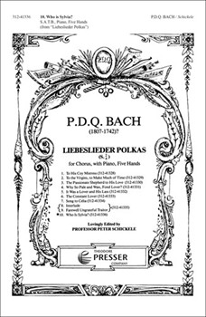 Who Is Sylvia by Bach P.D.Q. - Schickele Peter - William Shakespeare for SATB