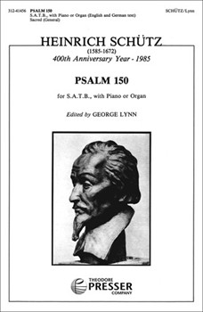 Psalm 150 by Schutz Heinrich - Lynn George - for