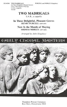 2 Madrigals by Purcell and Morley - Kingsbury John - for SAB a cappella