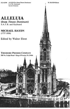 Alleluia (from Timete Dominum) S.A.T.B. and Keyboard by Haydn Michael for