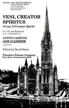 Veni Creator Spiritus Come O Creator Spirit by Adlgasser Anton Maurus Rhabanus for