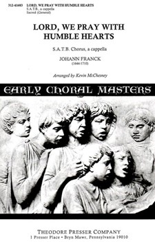 Lord We Pray With Humble Hearts by Franck Johann - McChesney Kevin - for SATB and Piano