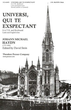 Universi Qui Te Exspectant Latin and English Text by Haydn Michael - Stein David - for