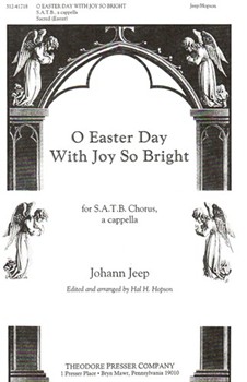 O Easter Day With Joy So Bright For S.A.T.B. Chorus A Cappella by Jeep Johann - Hopson Hal H - Fortunatus Venantiu for