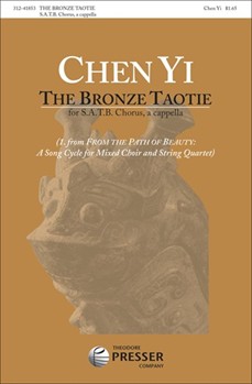 Bronze Taotie by Chen Yi for SATB a cappella