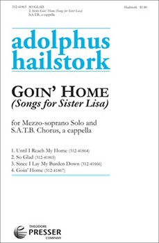 So Glad by Hailstork Adolphus - Hailstork Adolphus - Spiritual for SATB