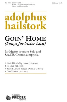 Goin' Home by Hailstork Adolphus - Hailstork Adolphus - Spiritual for SATB a cappella