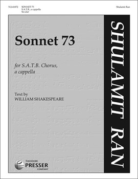 Sonnet 73 by Ran Shulamit William Shakespeare for SSAATTBB a cappella