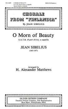 O Morn Of Beauty Chorale From "Finlandia" by Sibelius Jean - Matthews H Alexander - Matthews H. Alexand for