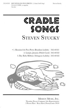 Rouxinol Do Pico Preto by Stucky Steven for SSAATTBB (#1 Cradle Songs)