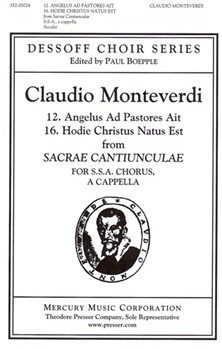 Sacrae Cantiunculae by Monteverdi Claudio - Boepple Paul - for SSA a cappella