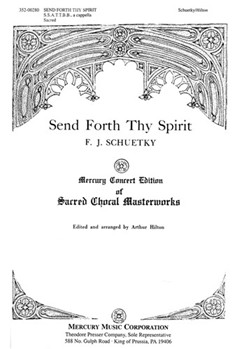 Send Forth Thy Spirit (Emitte Spiritum.. by Schuetky F.j. - Hilton Arthur - Arthur Hilton for SATB a cappella