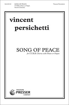 Song Of Peace by Persichetti Vincent for TTBB
