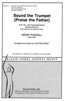 Sound The Trumpet by Purcell Henry - Ehret Walter - for SATB