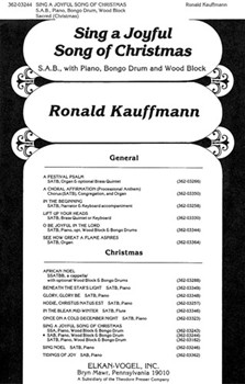 Sing a Joyful Song of Christmas by Kauffmann Ronald E Ronald E. Kauffmann for