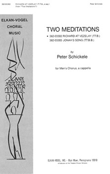 Richard At Vezelay by Schickele Peter Worth Douglas for TTB a cappella