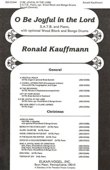 O Be Joyful In The Lord by Kauffmann Ronald E Kauffmann Ronald E. for