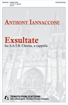 Exsultate by Iannaccone Anthony for SATB