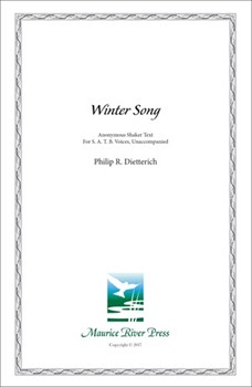 Winter Song by Dietterich Philip Shaker Folk for