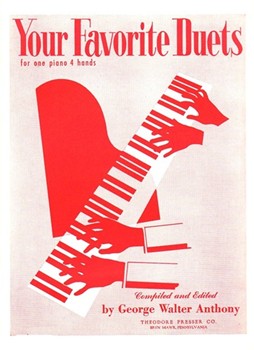 Your Favorite Duets by Burleigh Cecil  Mo - Anthony - for 1 Piano 4 Hands