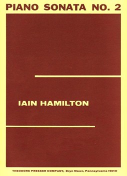 Piano Sonata No. 2 by Hamilton Iain for