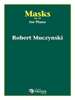 Masks by Muczynski Robert for Piano