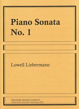 Piano Sonata No.1 by Liebermann Lowell for