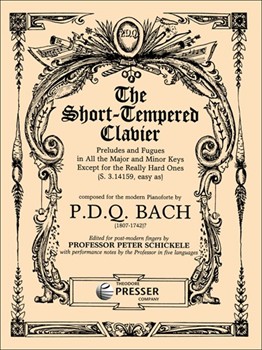 Short-Tempered Clavier by Bach P.D.Q. - Schickele Peter - for Piano