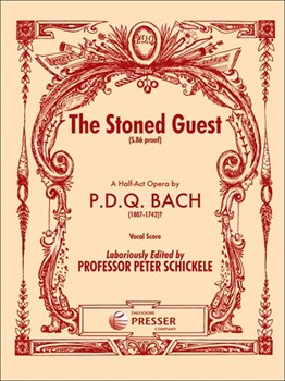 Stoned Guest The by Bach P.D.Q. - Schickele Peter - for Opera Voc