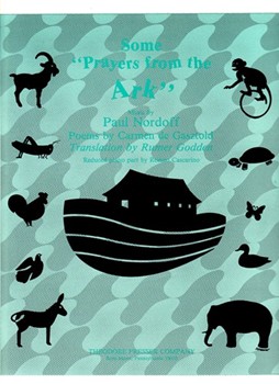Some "Prayers From The Ark" Score by Nordoff Paul De Gasztold Carmen for