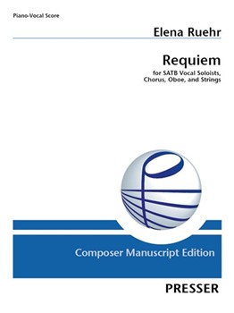 Requiem for SATB Vocal Soloists, Chorus, Oboe, and Strings
