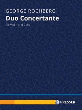 Duo Concertante For Violin and Cello by Rochberg George for