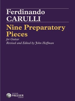 9 Preperatory Pieces by Carulli Ferdinando - Hoffman John - for Guitar Collection