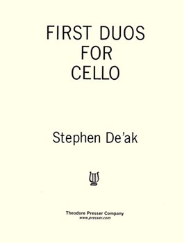 First Duos for Cello by De'ak Stephen for