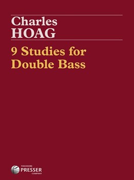 9 Studies for Double Bass by Hoag Charles for
