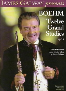 12 Grand Studies Opus 15 by Boehm Theobald - Galway James - James Galway for Flute Method