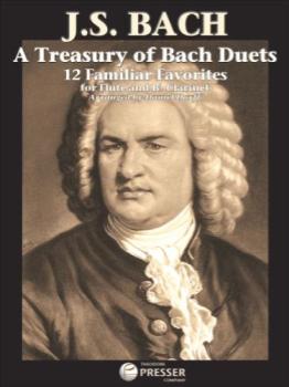 A Treasury Of Bach Duets For Flute And Bb Clarinet flute/clar