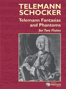 Telemann Fantasias & Phantoms by Telemann Georg Philipp - Schocker Gary - for Flute Duet