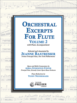 Orchestral Excerpts for Flute, Volume 2 Flute