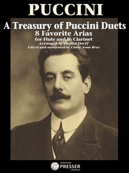 Treasury Of Puccini Duets by Puccini Giacomo - Dorff Daniel - for Woodwind Duet