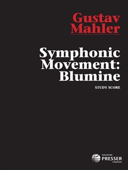 Symphonic Movement Blumine - Score by Mahler Gustav for