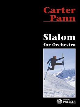 Slalom for Orchestra 9x12 score by Pann Carter for