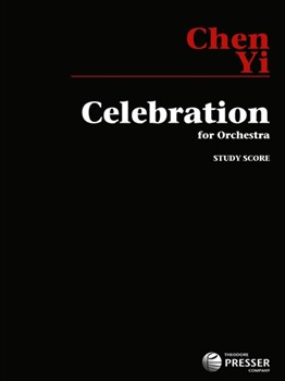 Celebration 9x12 orchestra score by Chen Yi for