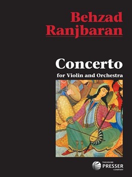 CONCERTO for Violin and Orchestra Study Score by Behzad Ranjbaran for