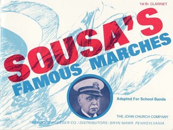 Sousa's Famous Marches by Sousa John Philip - Laudenslager S - for Bb Clarinet 1