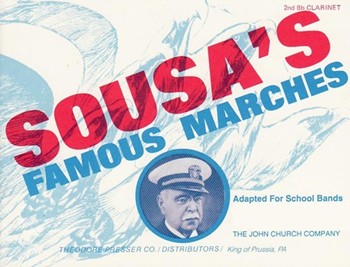 Sousa's Famous Marches by Sousa John Philip - Laudenslager S - for Bb Clarinet 2
